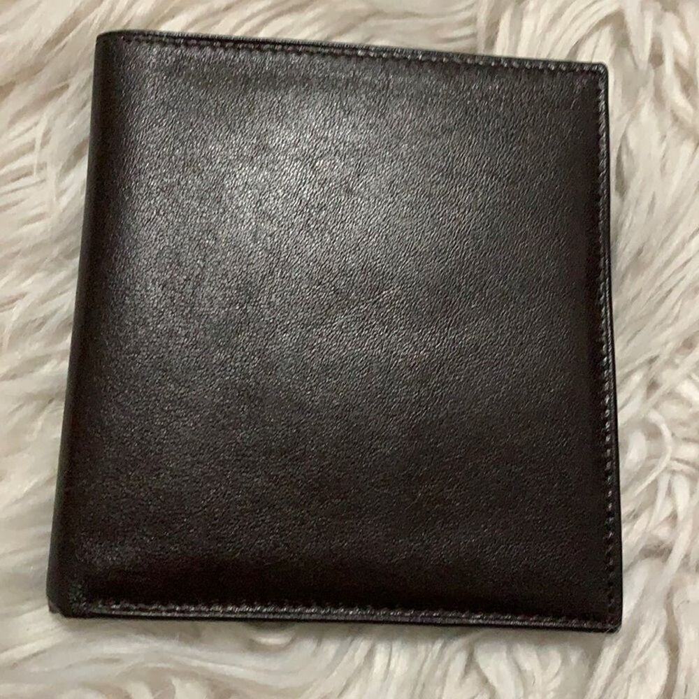 NWOT CHRISTOPHER BATES GENUINE LEATHER 11 COMPARTMENTS WALLET‎
